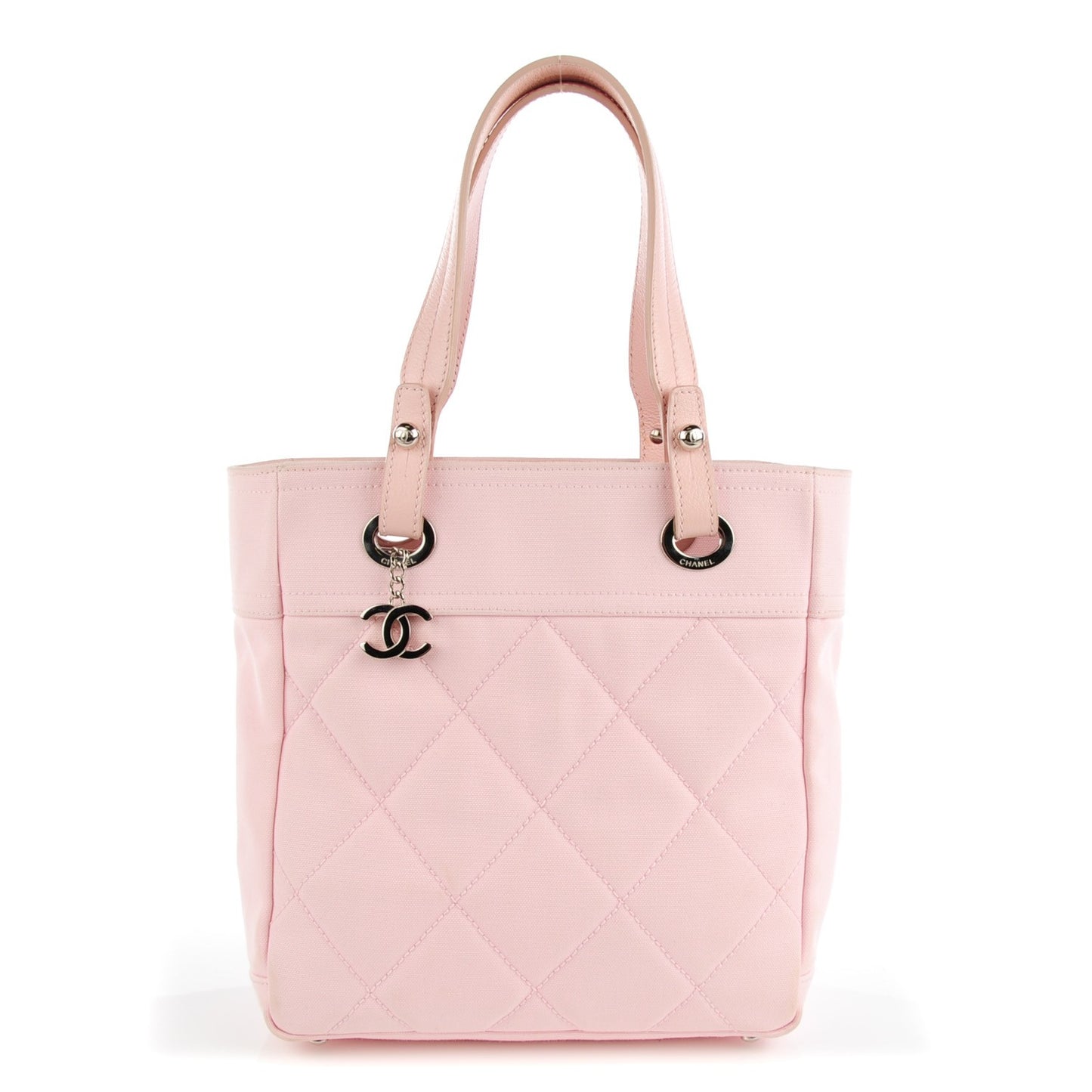 Canvas Paris Biarritz Small Tote Pink