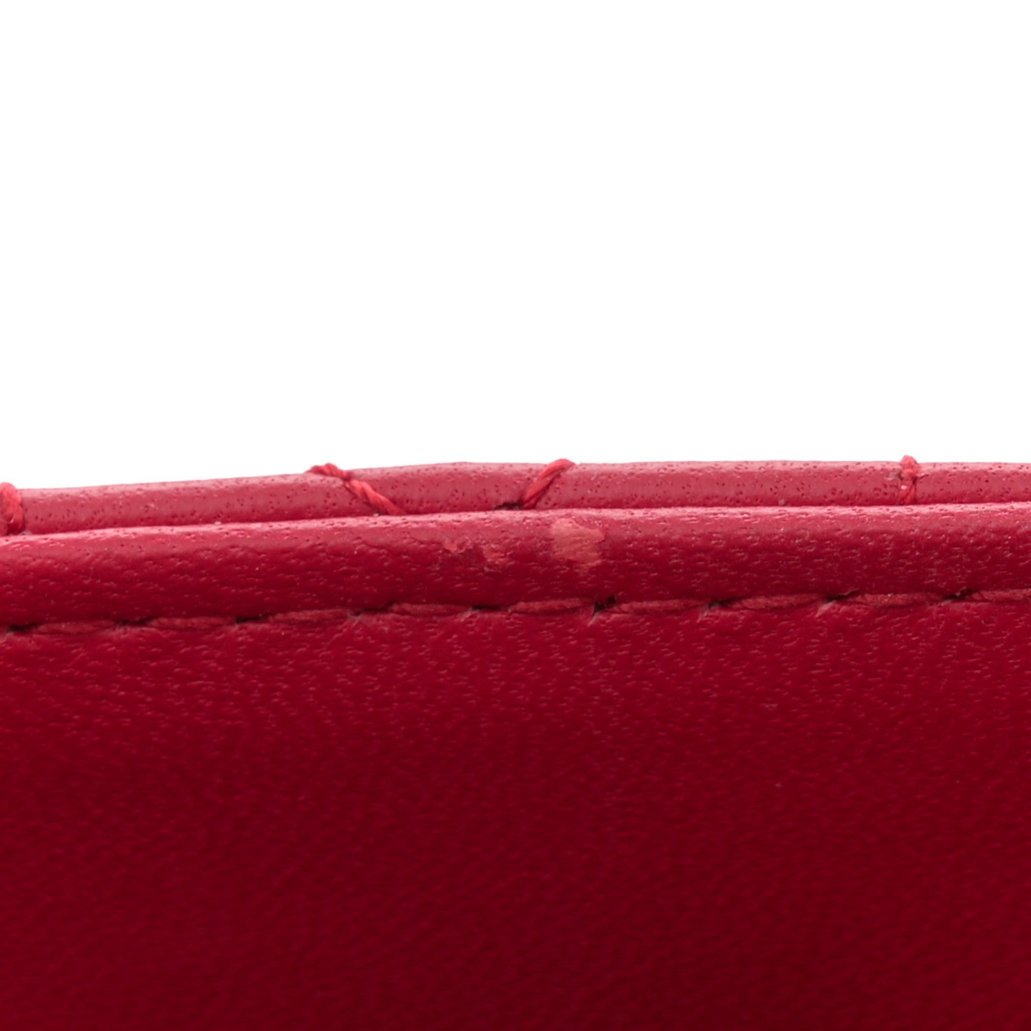 Christian Dior Lambskin Cannage Micro Lady Dior Red 12 of 12