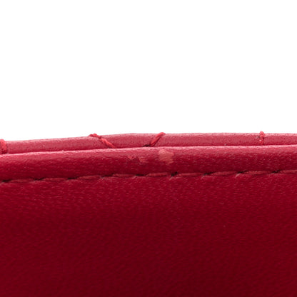 Christian Dior Lambskin Cannage Micro Lady Dior Red 12 of 12