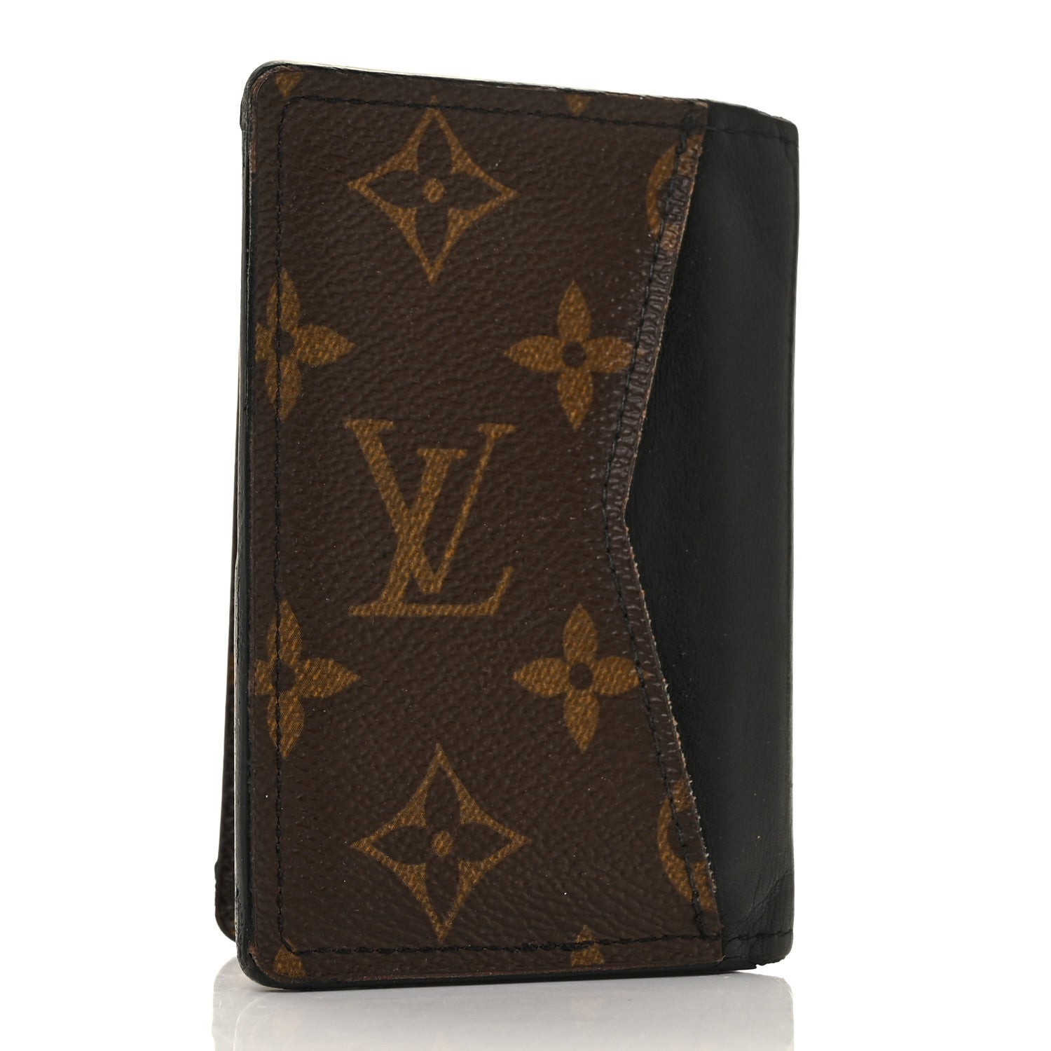 Louis Vuitton Monogram Macassar Pocket Organizer NM 3 of 8