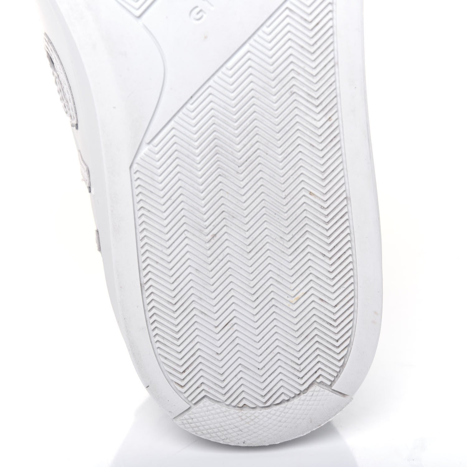 Givenchy Calfskin Reverse Logo Womens Urban Street Sneakers 39.5 White Silver 12 of 14