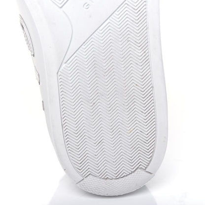 Givenchy Calfskin Reverse Logo Womens Urban Street Sneakers 39.5 White Silver 12 of 14