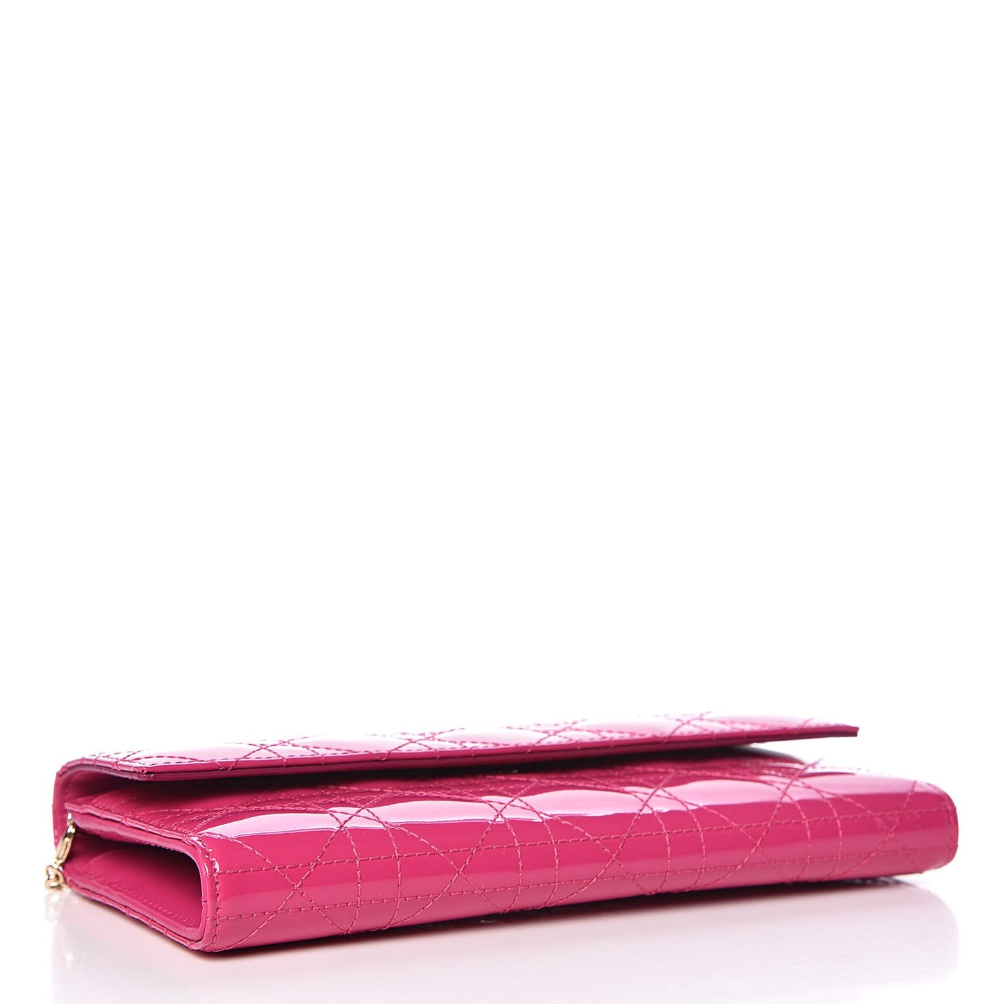 Patent Cannage Rendezvous Chain Wallet Magenta