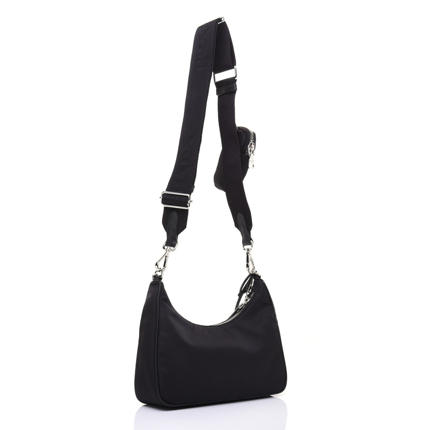 Nylon Re-Edition 2005 Shoulder Bag Black