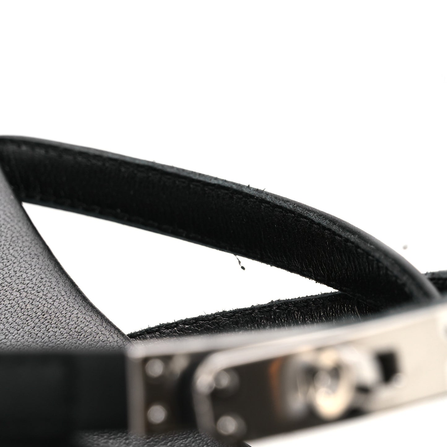 Calfskin Miss Sandals 37 Black