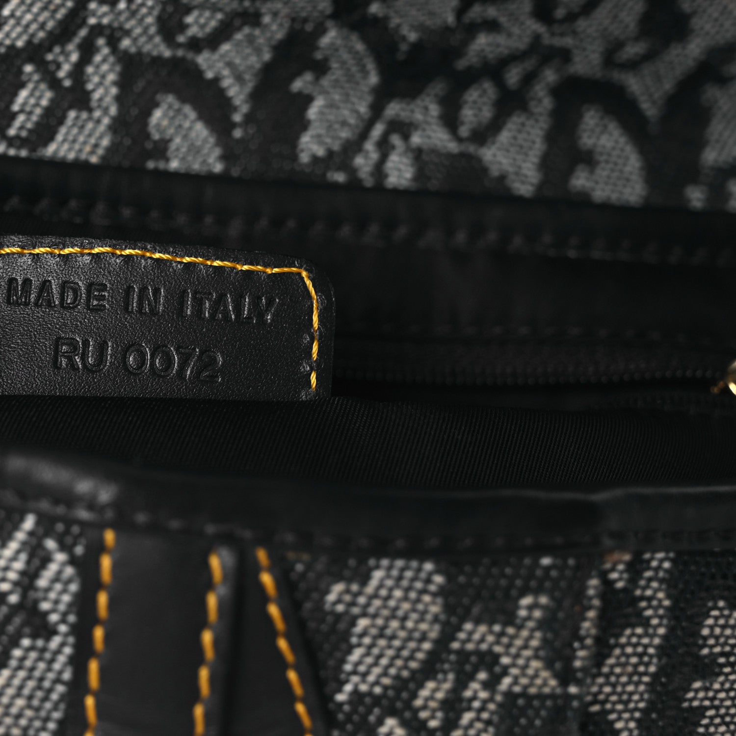 Christian Dior Monogram Saddle Bag Blue 7 of 13