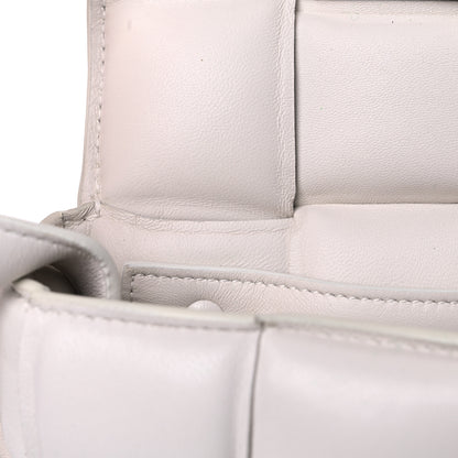 Bottega Veneta Nappa Maxi Intreccio Padded Cassette Crossbody Bag Chalk 13 of 18