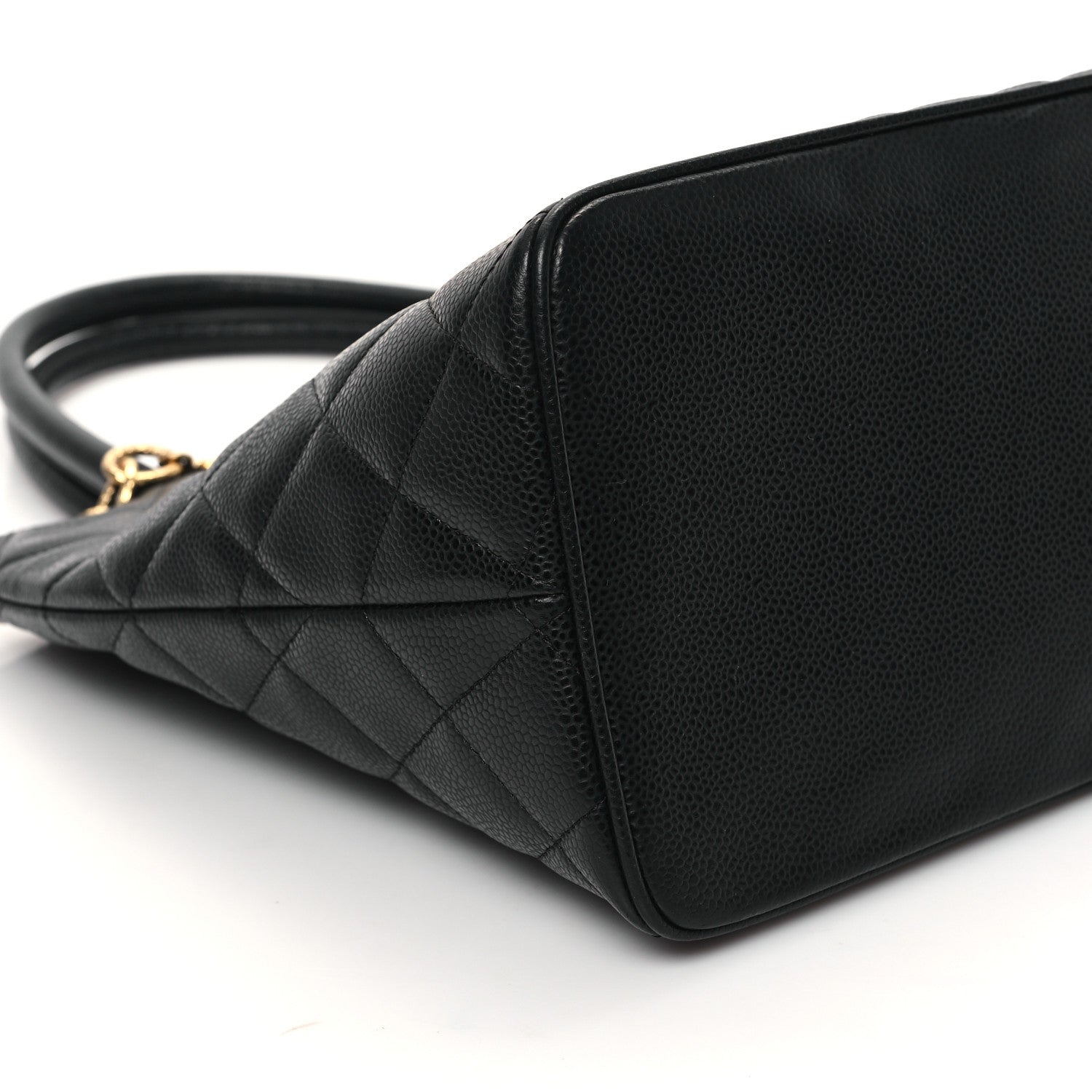 Chanel Caviar Quilted Medallion Tote Black 8 of 11