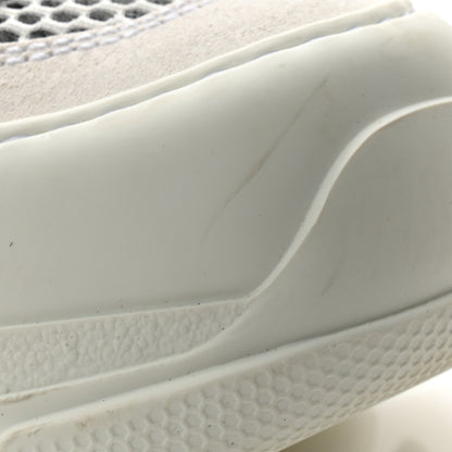 Gucci X SEGA Mesh Calfskin Suede Womens Flashtrek Sneakers 36 Great White 7 of 8