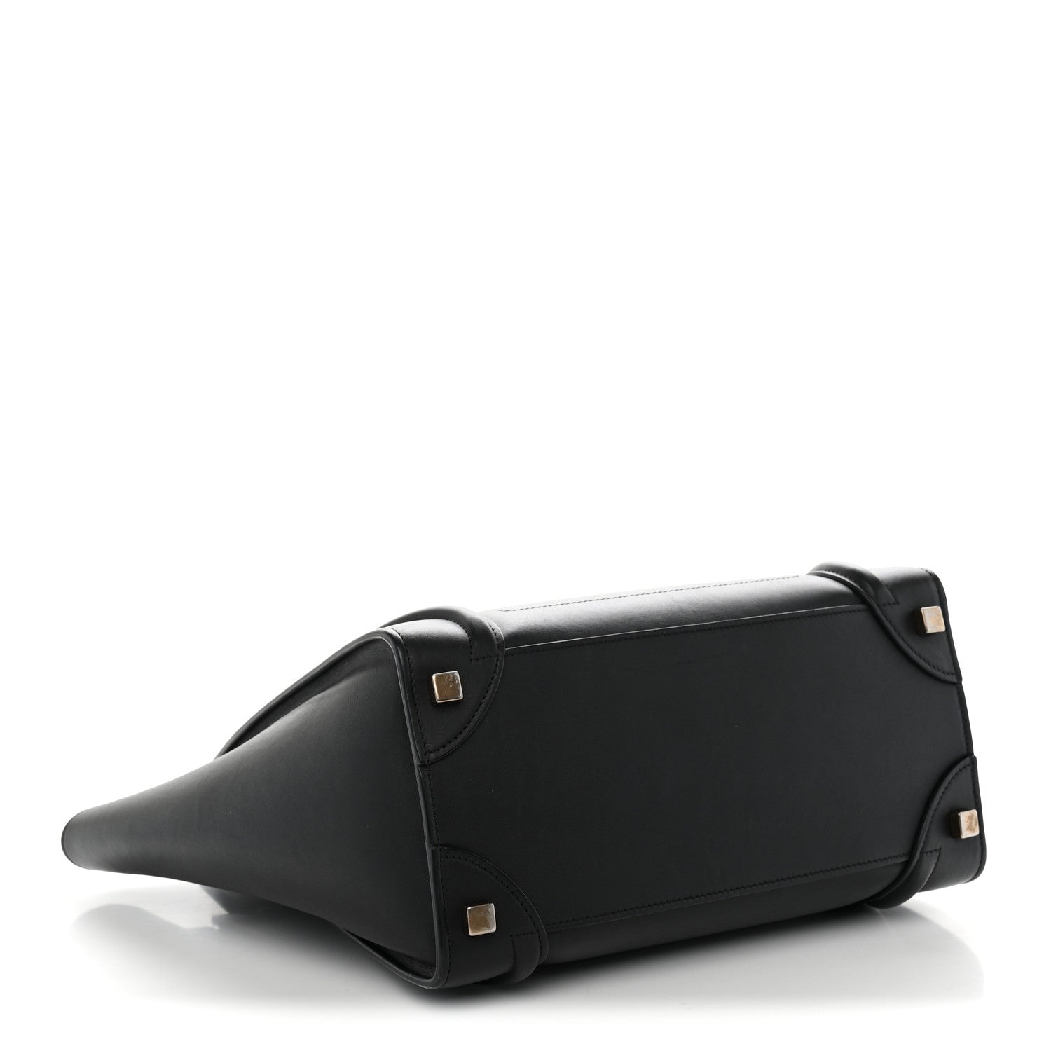 Celine Smooth Calfskin Micro Luggage Black 4 of 12