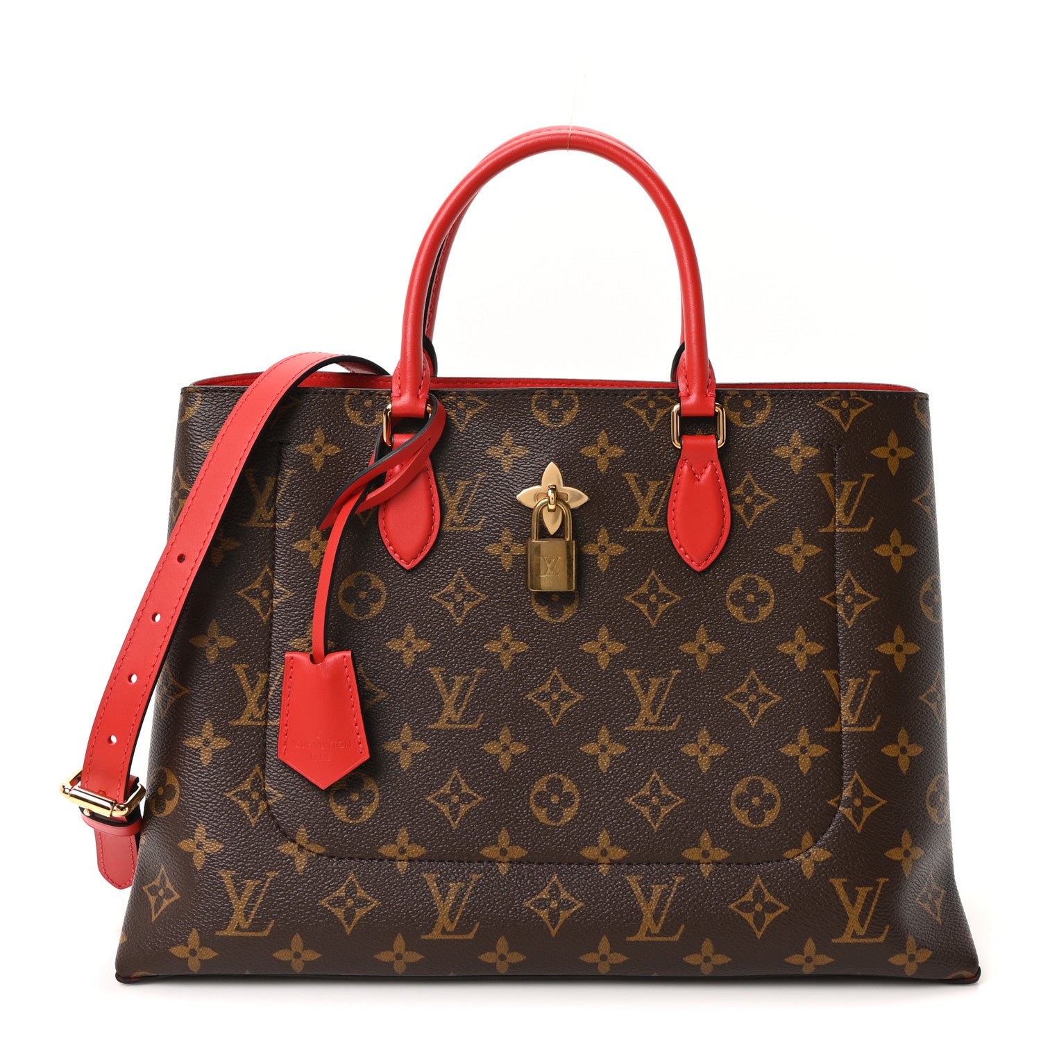 Louis Vuitton Monogram Flower Tote Coquelicot 1 of 9