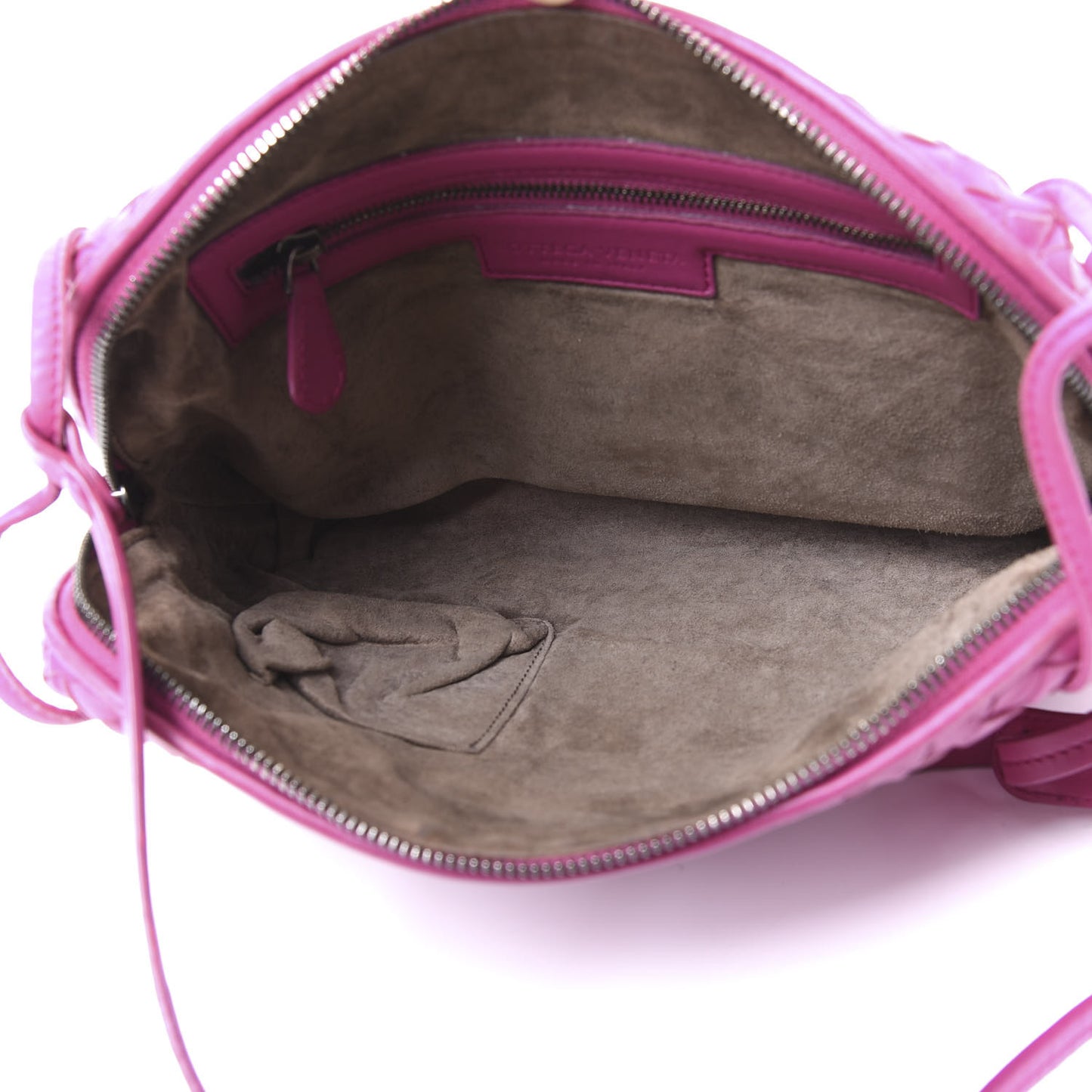 Nappa Intrecciato Nodini Bag Ametiste