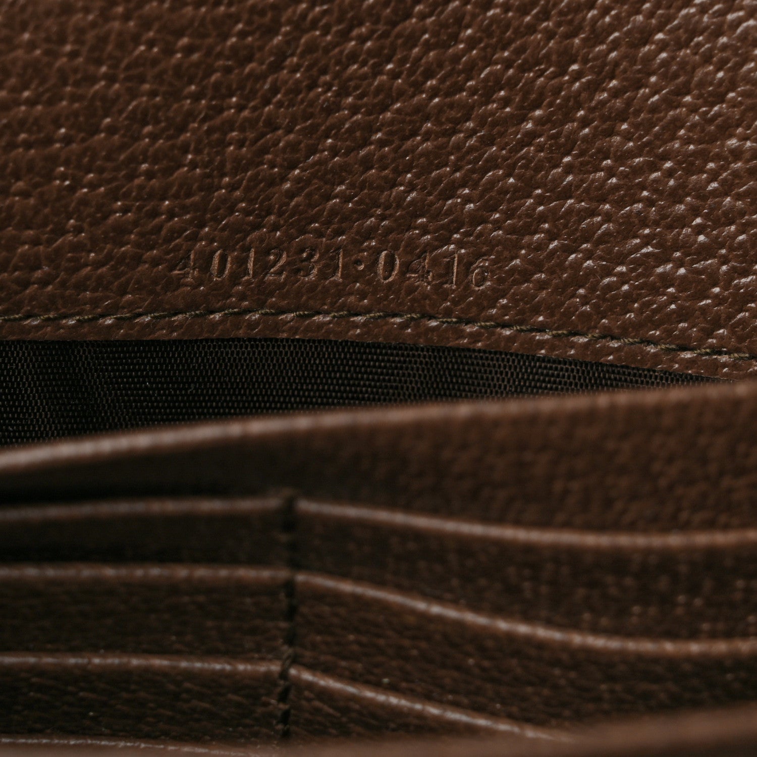 Gucci Monogram Jumbo GG Textured Dollar Calfskin Mini Dionysus Chain Wallet Camel Ebony New Acero 9 of 13