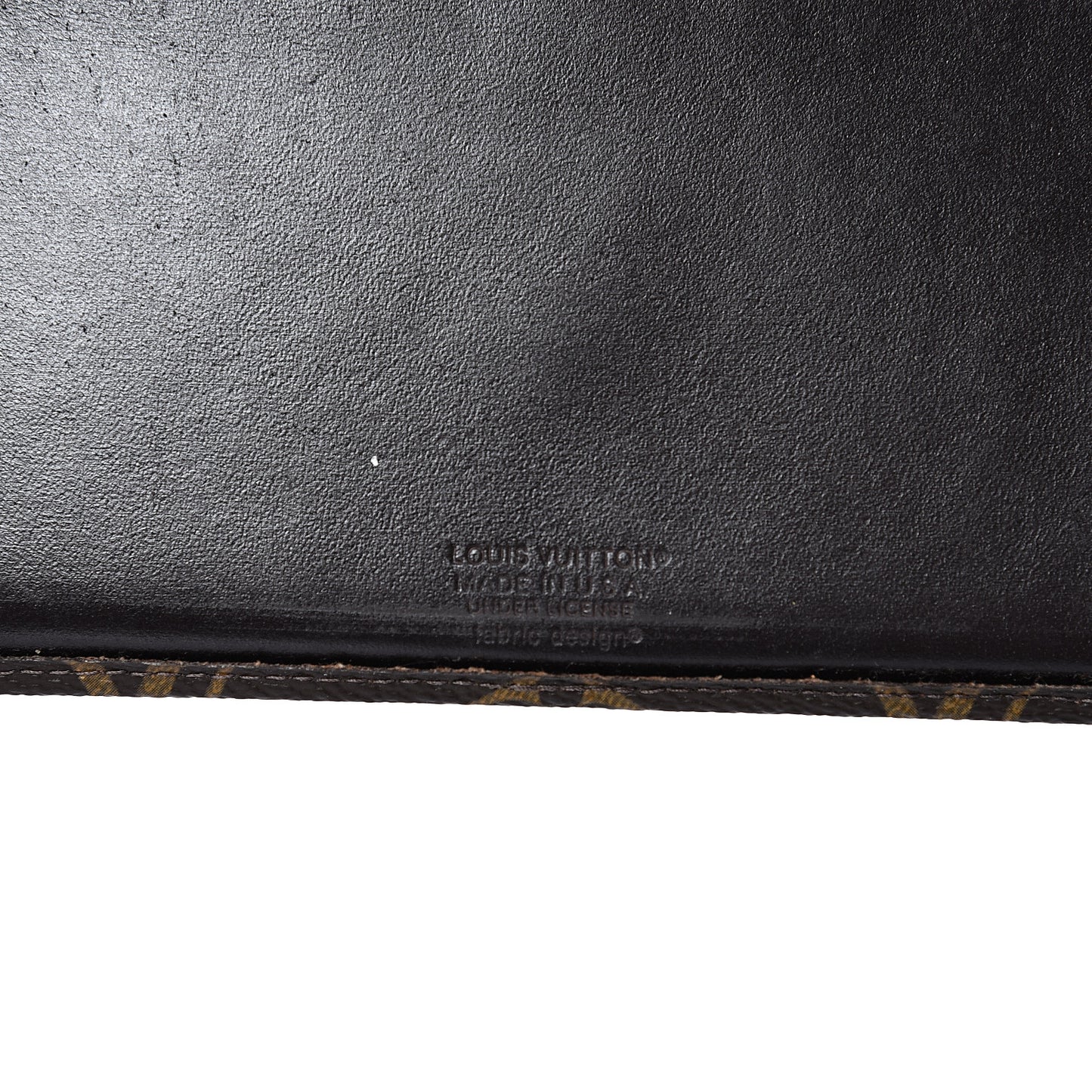 Monogram Double Sided Flap Wallet