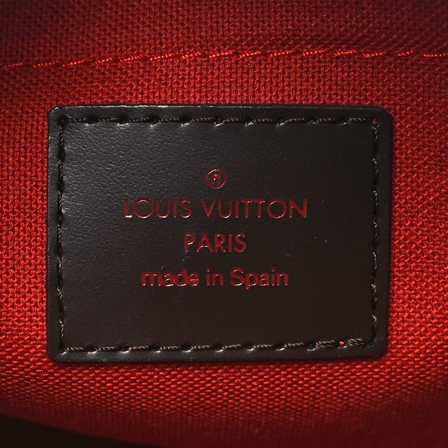 Louis Vuitton Damier Ebene Ribera MM 6 of 9