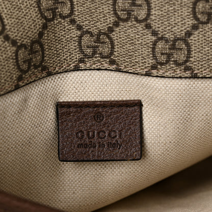 Gucci GG Supreme Monogram Neo Vintage Web Belt Bag Brown 5 of 9
