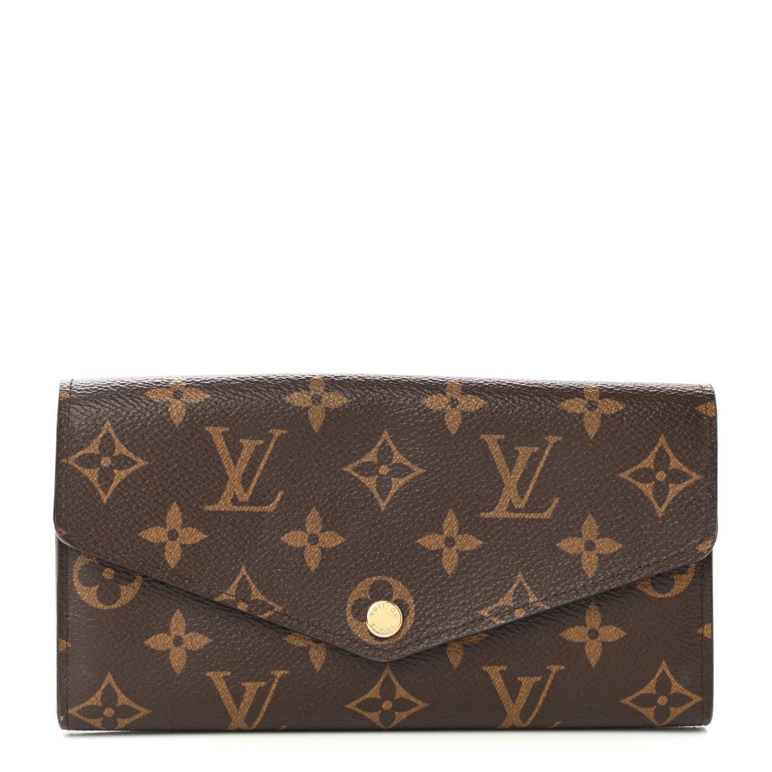 Louis Vuitton Monogram Sarah Wallet NM Rose Ballerine 1 of 6