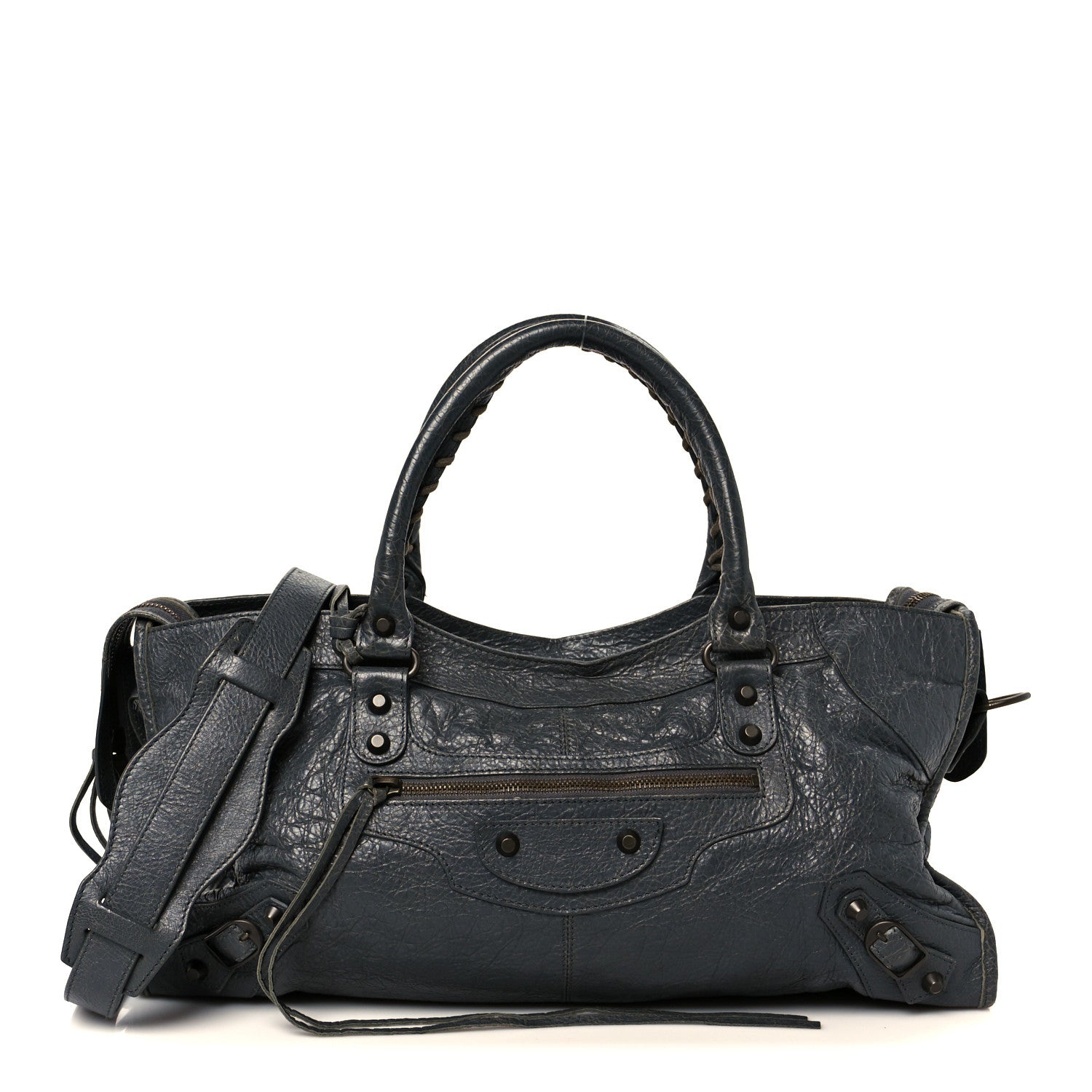 Balenciaga Agneau Classic Hardware Part Time Gris Tarmac 1 of 11