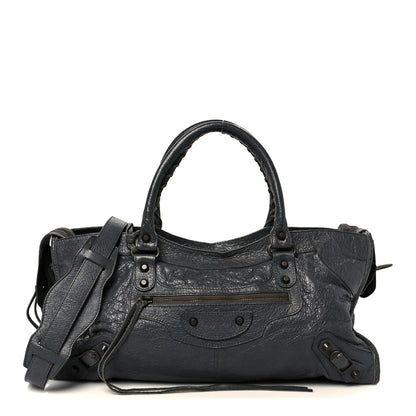 Balenciaga Agneau Classic Hardware Part Time Gris Tarmac 1 of 11