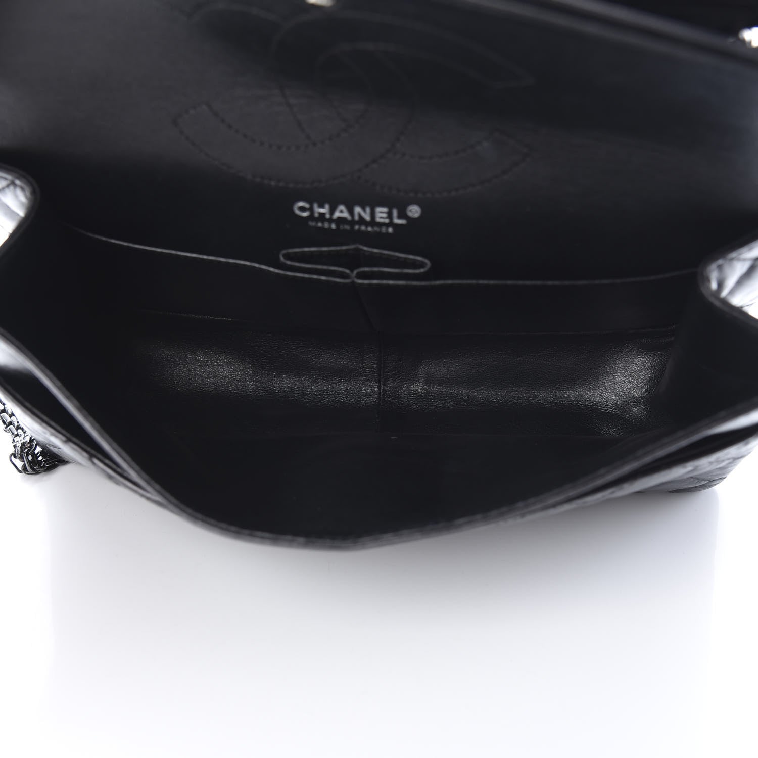 Chanel Aged Calfskin Quilted 2.55 Reissue 226 Flap So Black 5 of 16