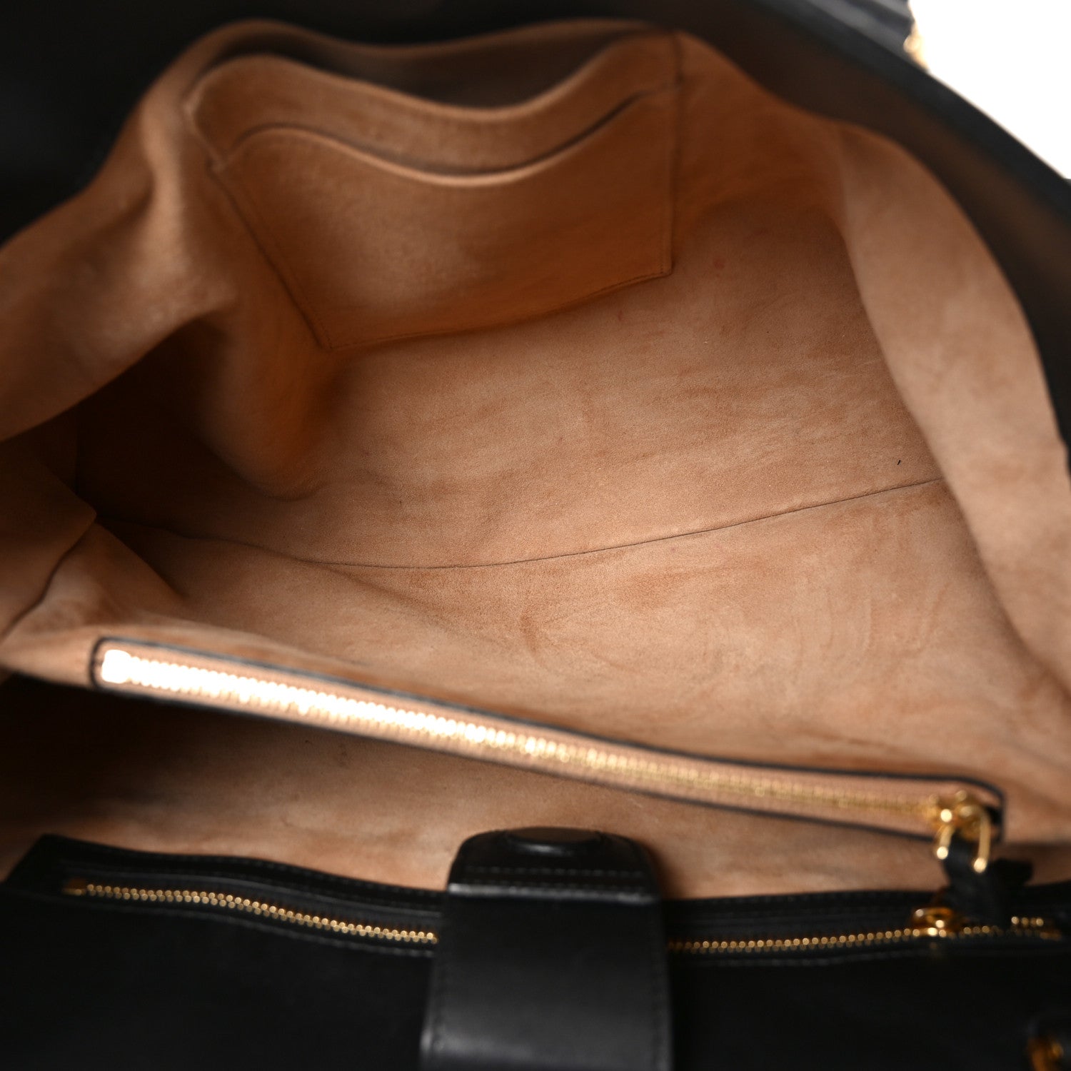 Gucci Calfskin Large Sylvie Top Handle Tote Black 5 of 12