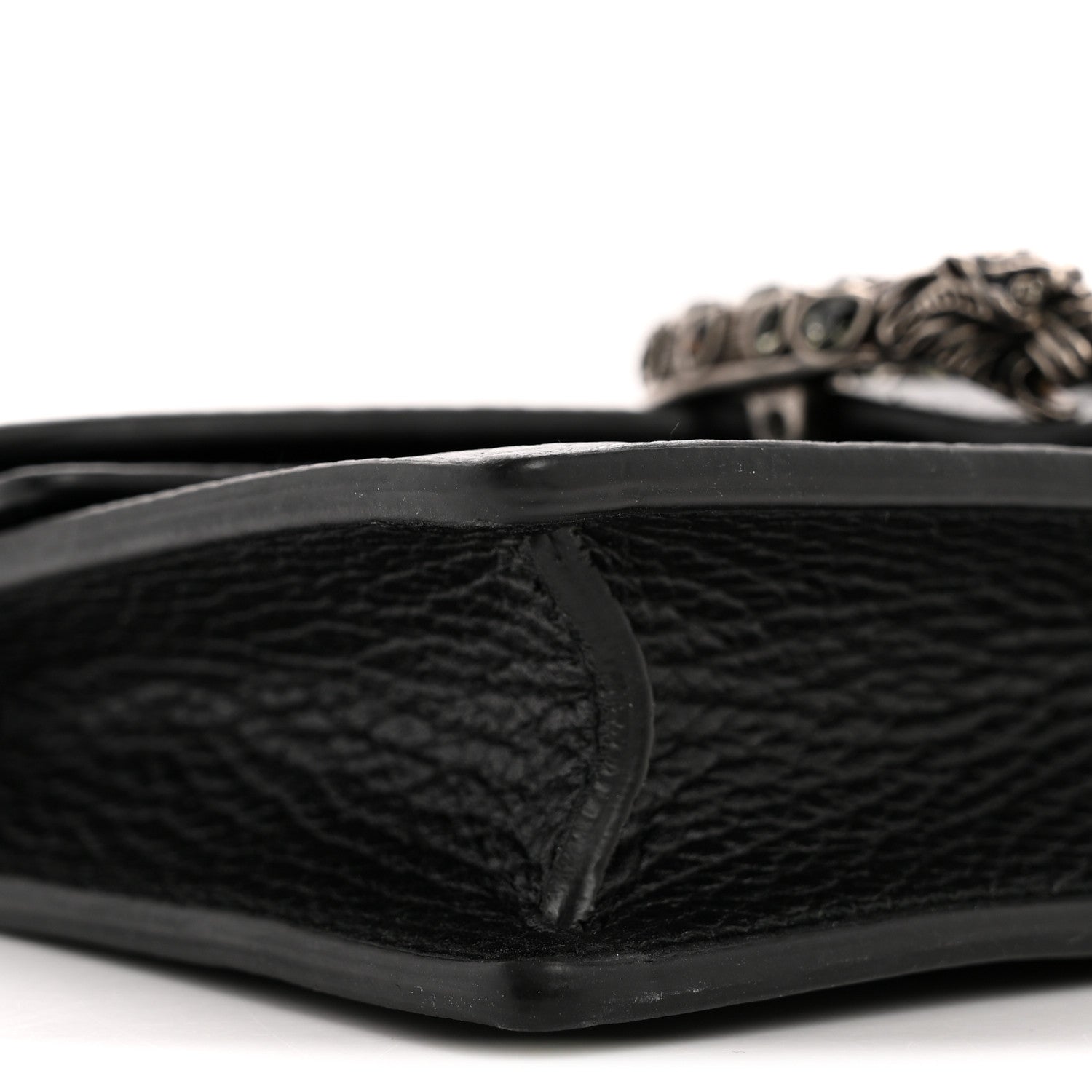 Gucci Calfskin Super Mini Dionysus Shoulder Bag Black 8 of 10