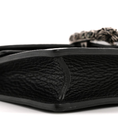 Gucci Calfskin Super Mini Dionysus Shoulder Bag Black 8 of 10