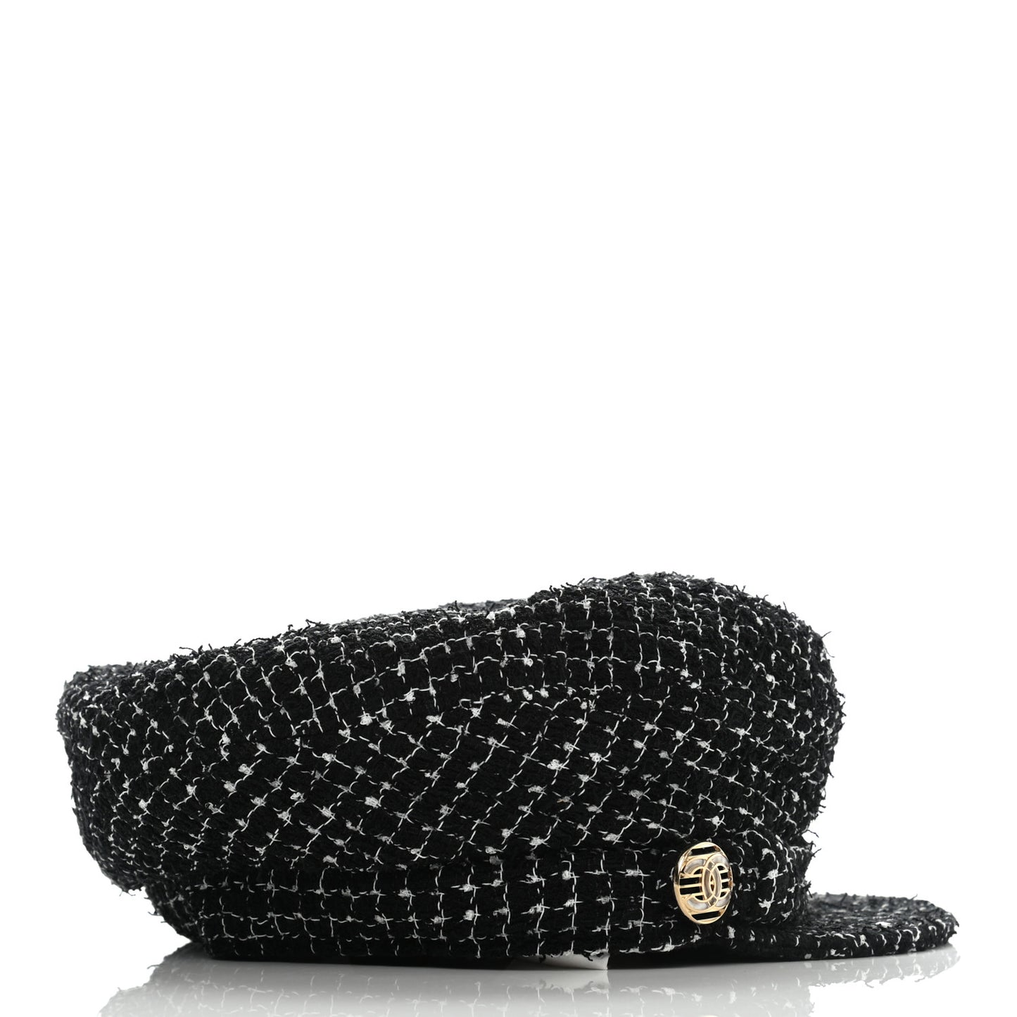 Tweed Fantasy Cap L Black
