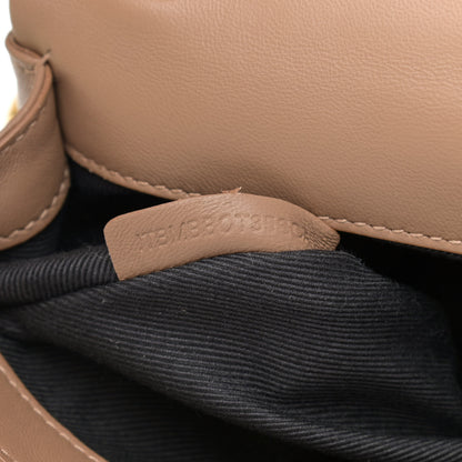 Burberry Lambskin Quilted Small Lola Bag Camel 7 of 12