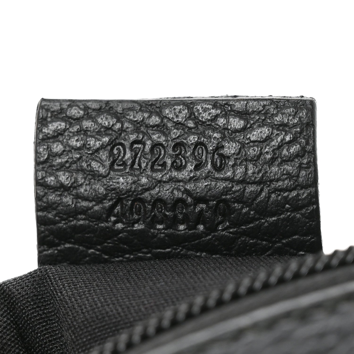 Gucci Monogram Flat Messenger Bag Black 7 of 11
