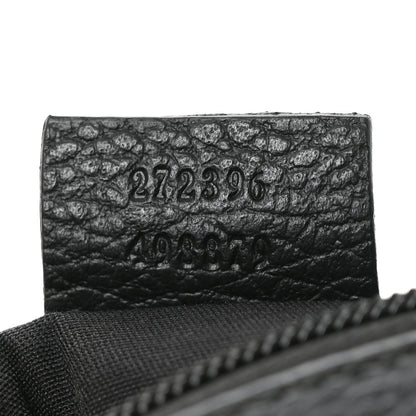 Gucci Monogram Flat Messenger Bag Black 7 of 11