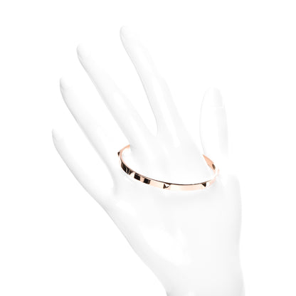 Hermes 18K Rose Gold Mini Clous Bracelet SH 2 of 5