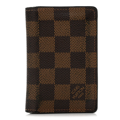 Louis Vuitton Damier Ebene Pocket Organizer NM 1 of 9