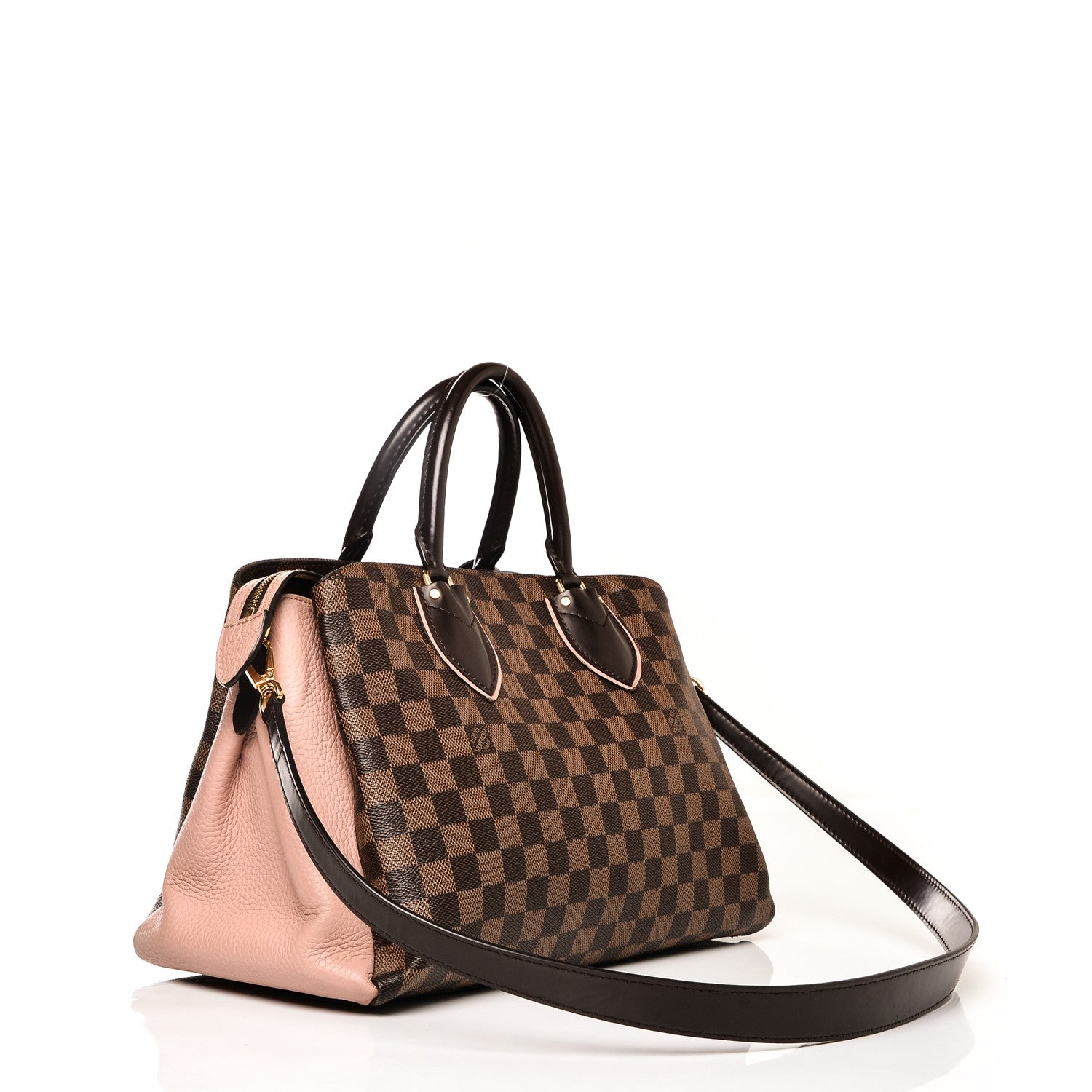 Louis Vuitton Cuir Taurillon Damier Ebene Normandy Magnolia 4 of 9