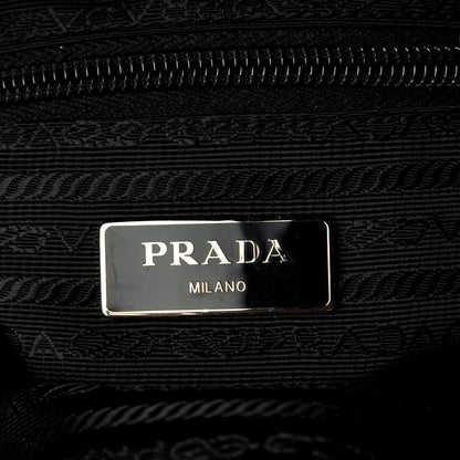 Prada Nylon Vela Messenger Bag Black 6 of 10