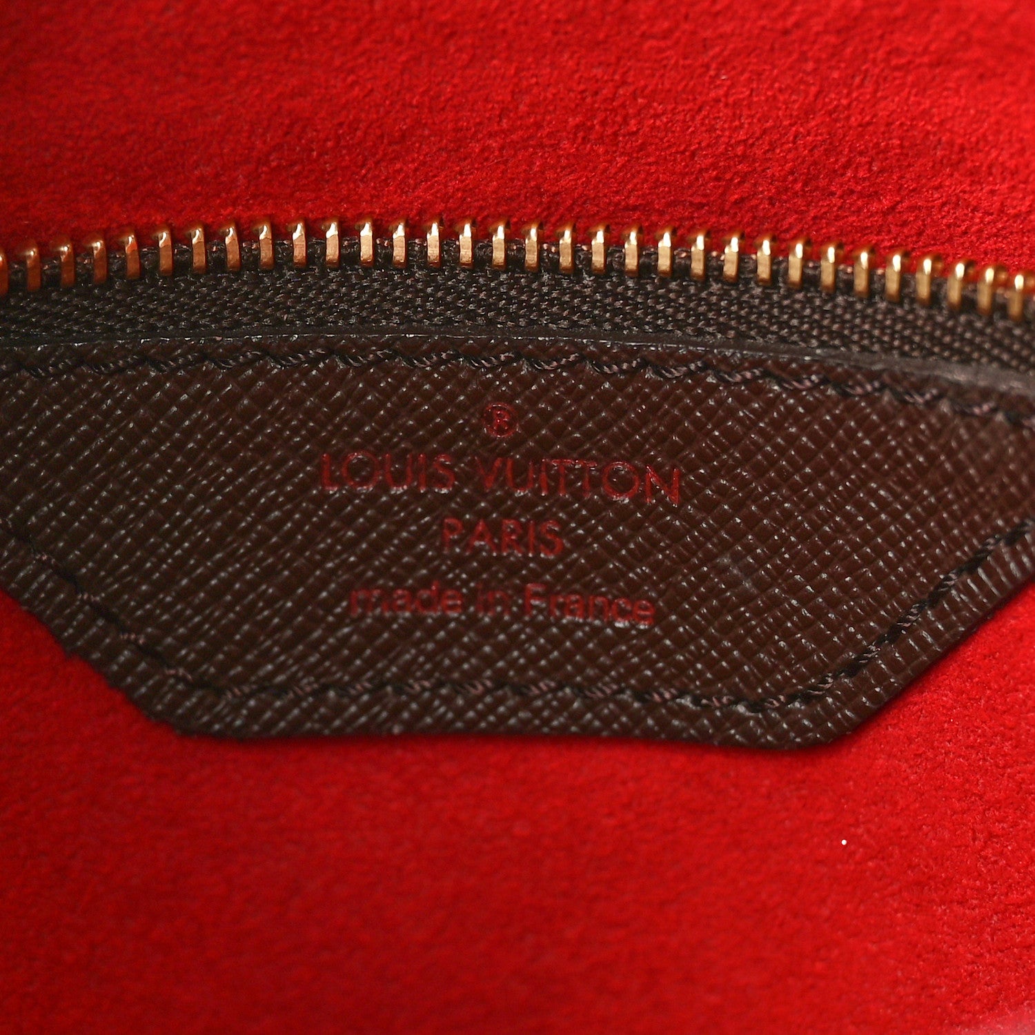 Louis Vuitton Damier Ebene Marais Bucket 23 6 of 9