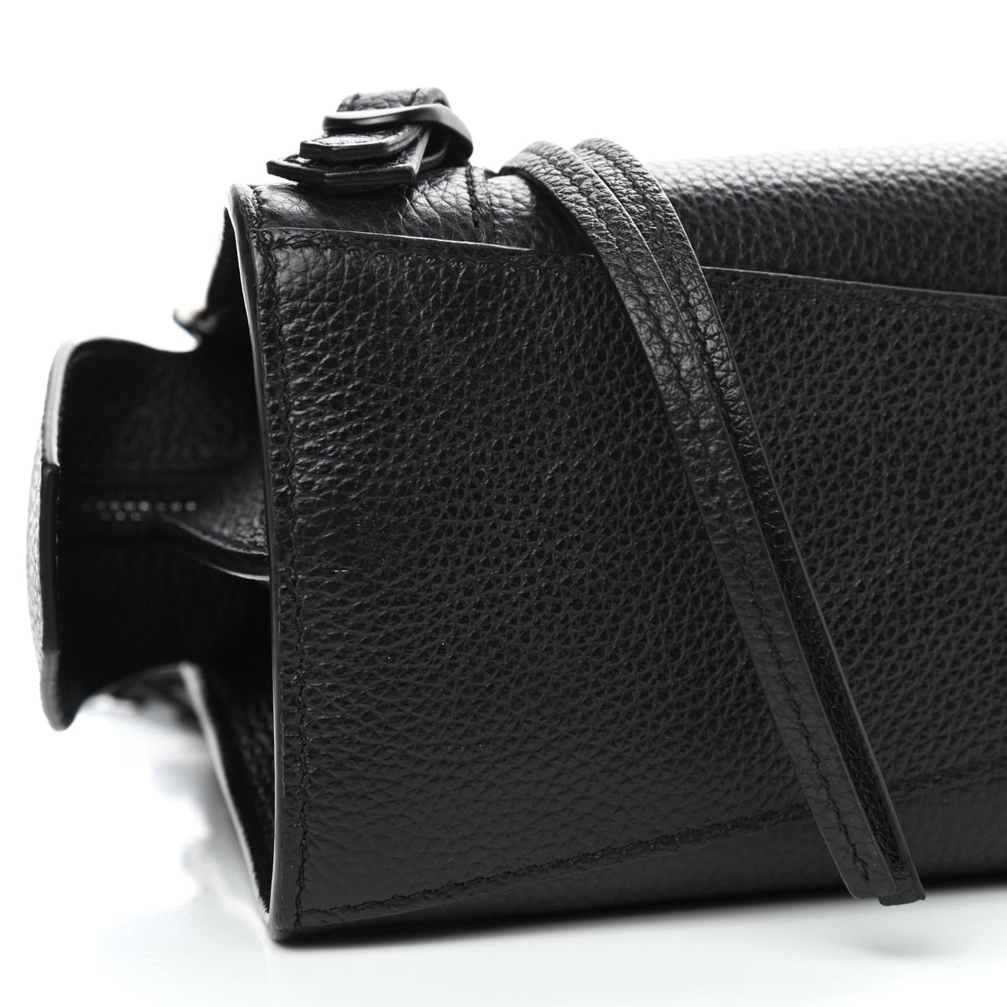 Grained Calfskin Neo Classic Black Hardware Mini City Black