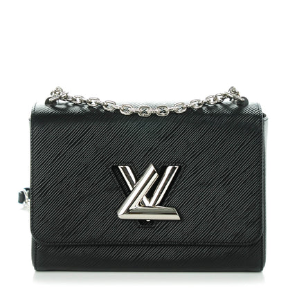 Louis Vuitton Epi Twist Shoulder Bag MM Black 1 of 7