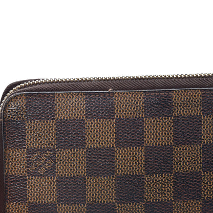 Louis Vuitton Damier Ebene Zippy Organizer Wallet 10 of 12