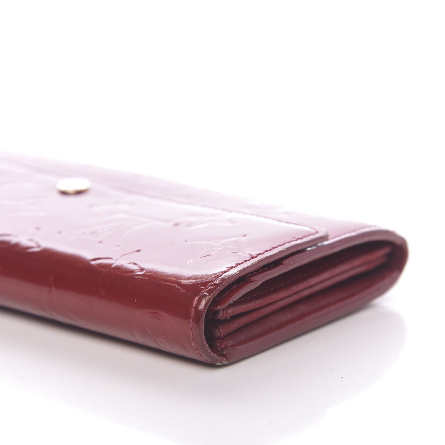 Louis Vuitton Vernis Sarah Wallet Pomme D'Amour 10 of 12