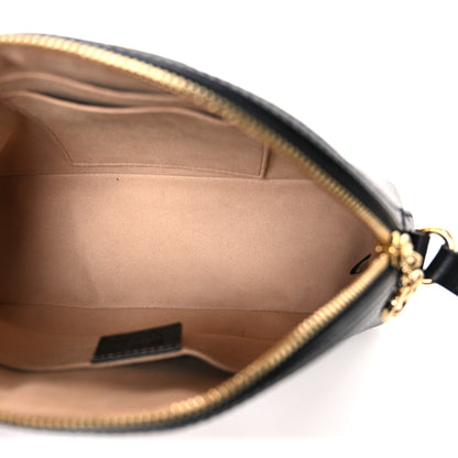 Gucci Calfskin GG Web Small Ophidia Dome Shoulder Bag Black 5 of 10