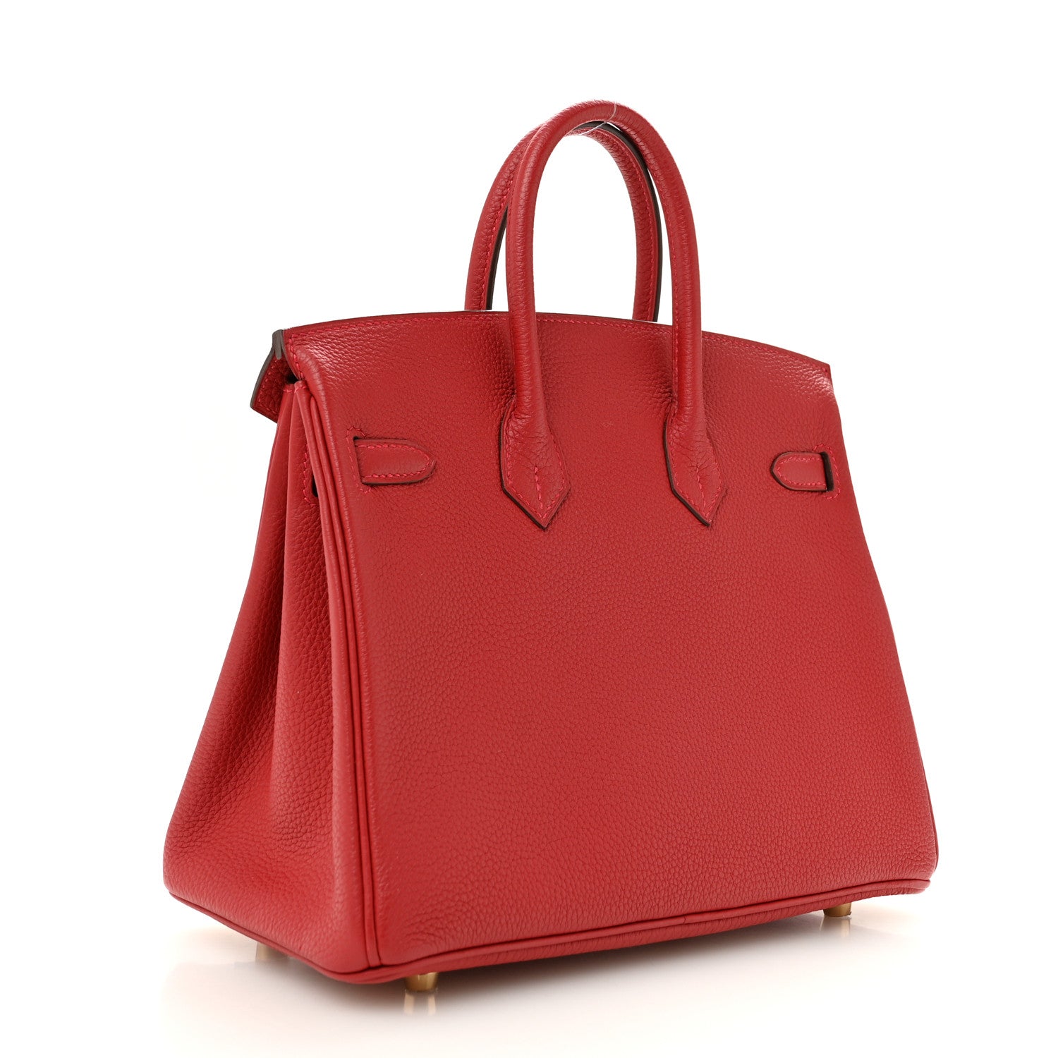 Hermes Togo Birkin 25 Rouge Vif 3 of 11