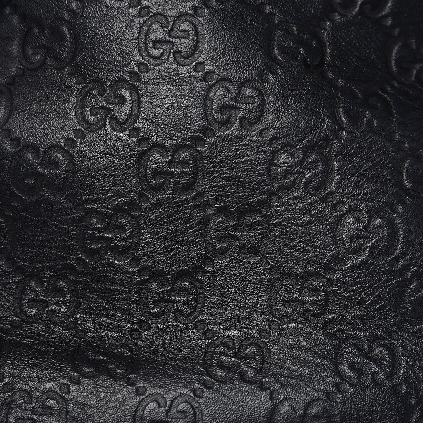 Guccissima Single Buckle Backpack Black