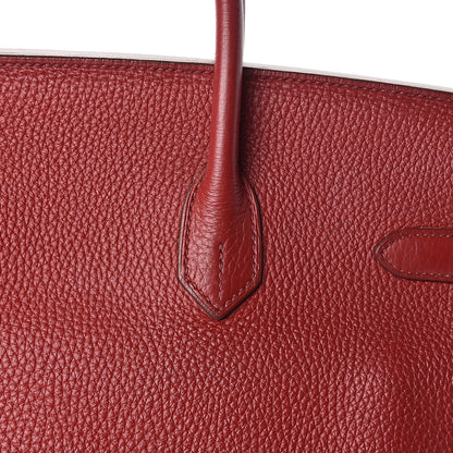 Hermes Togo Birkin 35 Rouge Garance 29 of 32