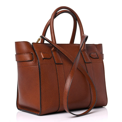 Mulberry Small Classic Grain Small Zipped Bayswater Oak 3 of 13