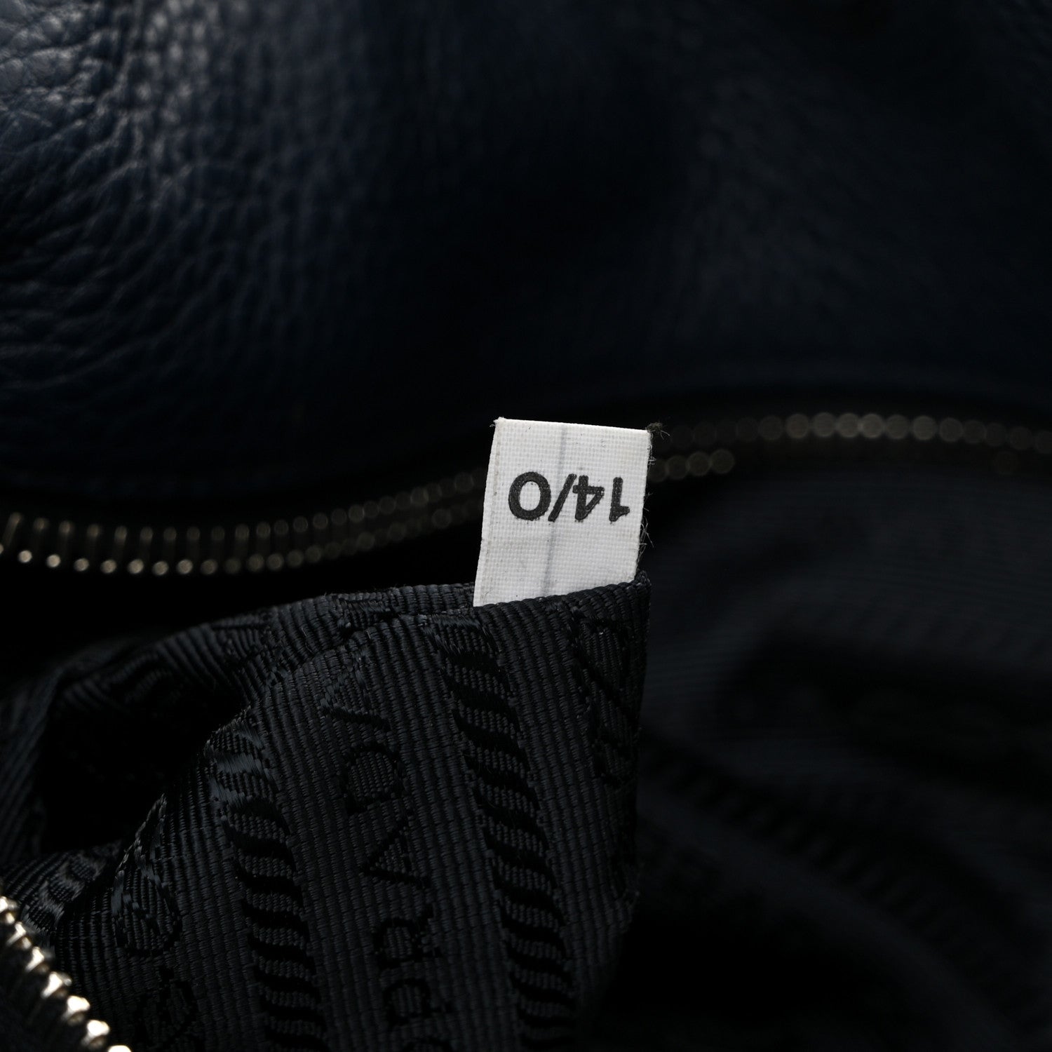 Prada Vitello Daino Shopping Tote Baltico 7 of 10