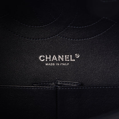 Chanel Lambskin Quilted Jumbo Double Flap Navy 6 of 15