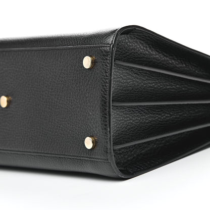 Saint Laurent Grained Calfskin Small Sac De Jour Black 8 of 9