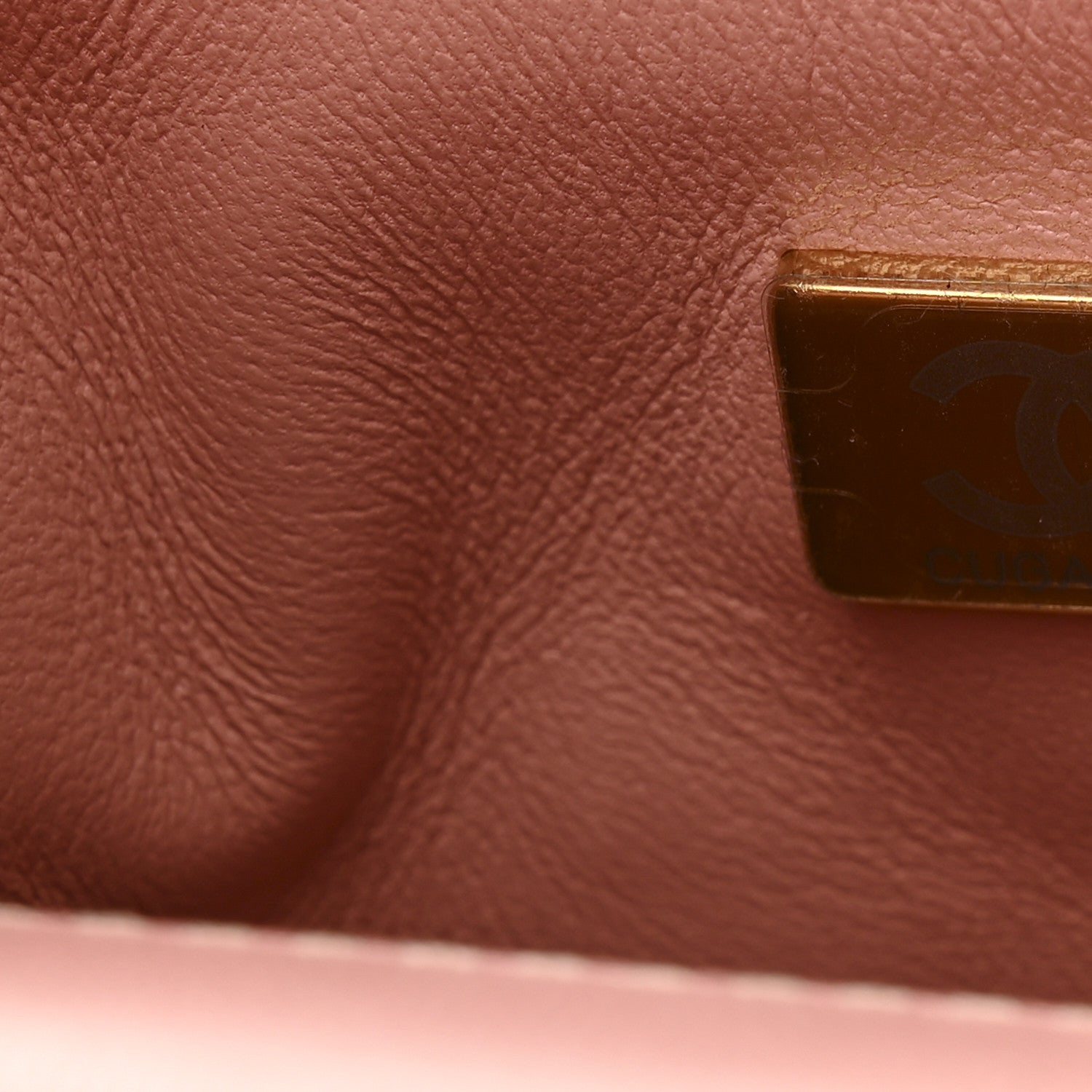 Chanel Velvet Enamel Mini Flap Light Pink 7 of 10