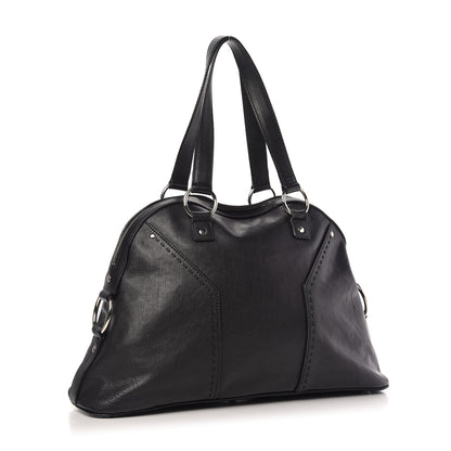 Saint Laurent Calfskin Large Muse Black 3 of 9
